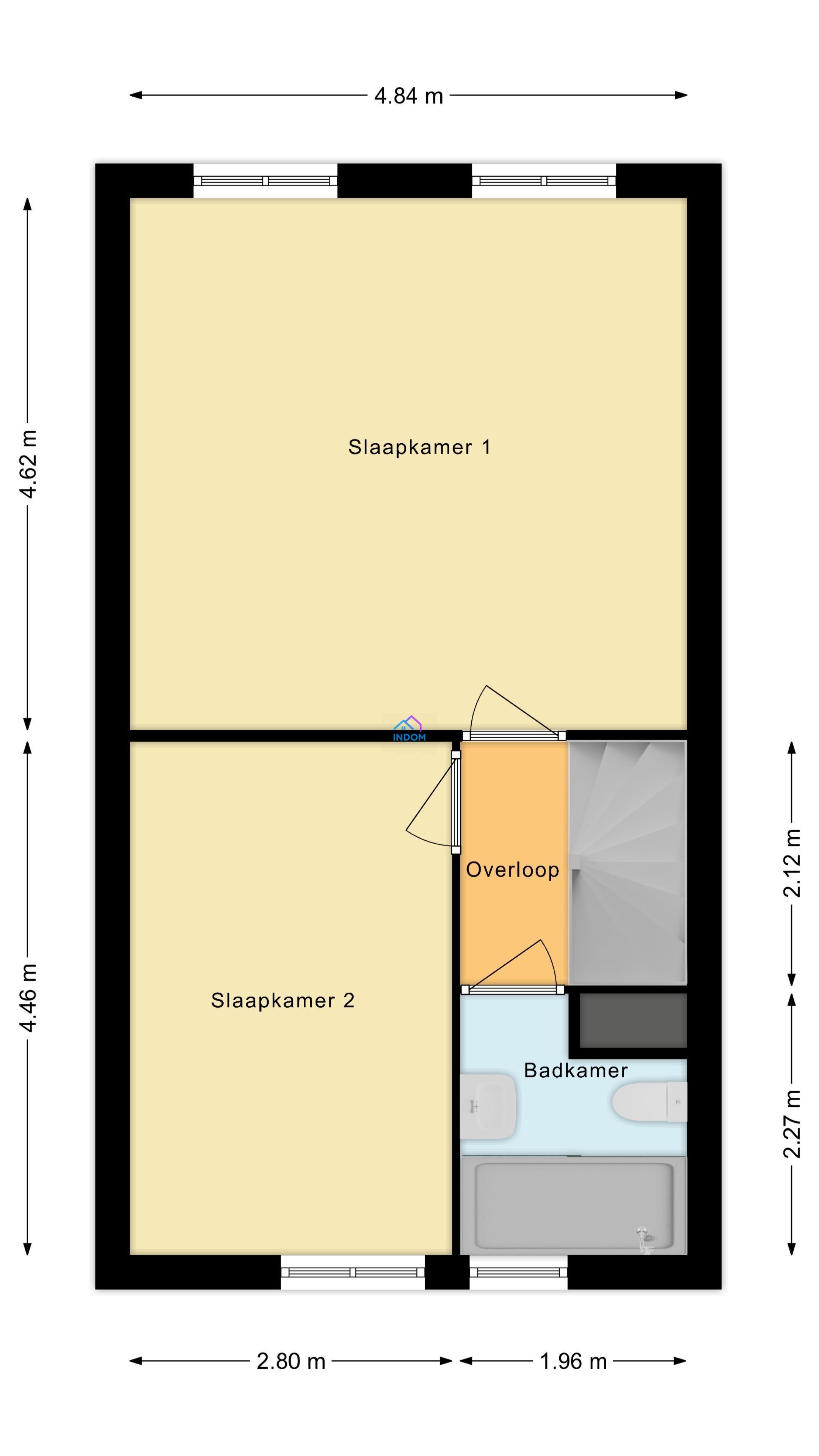 Town house в спальном районе Амстердама - План этажа