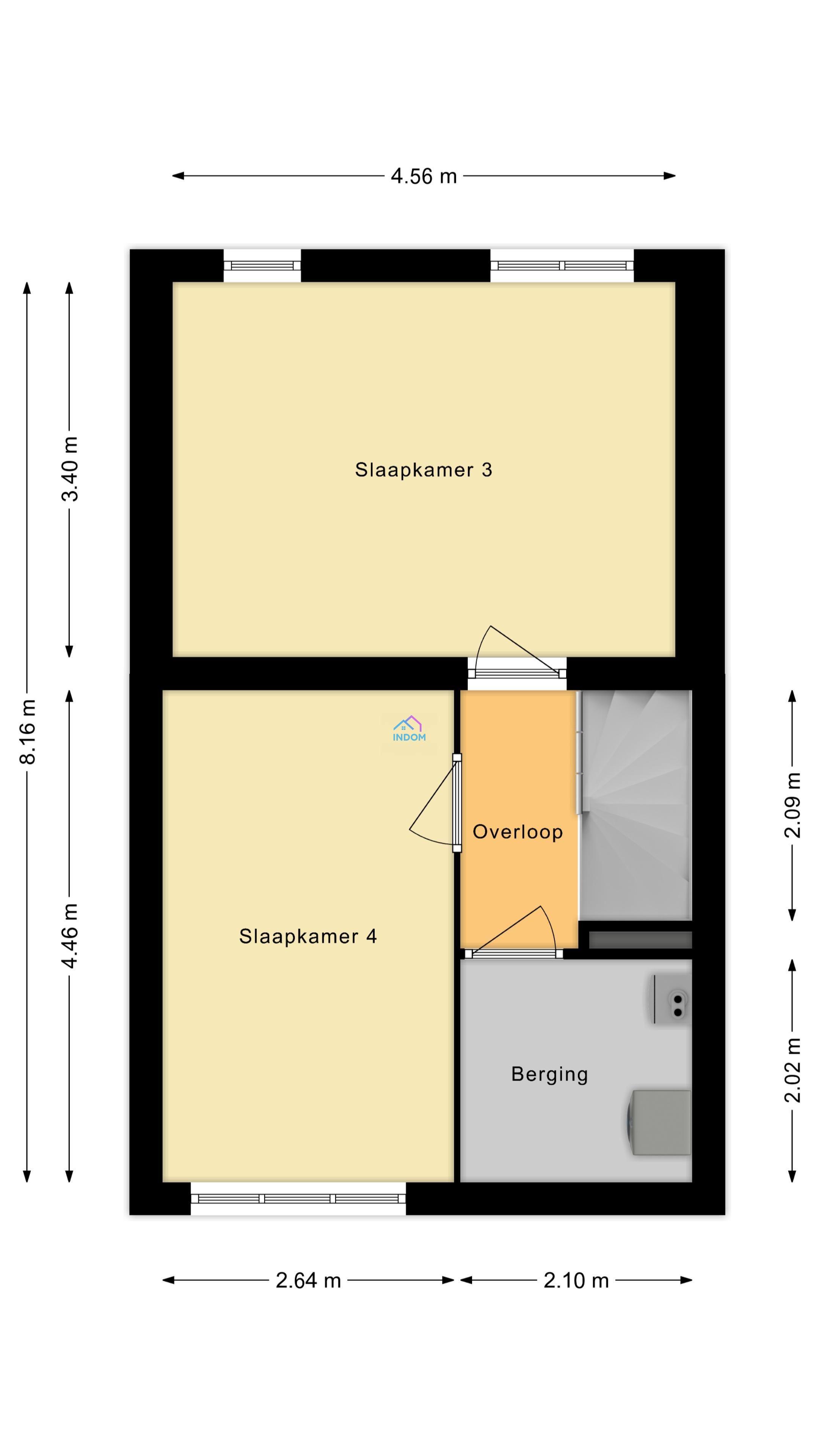 Town house в спальном районе Амстердама - План этажа