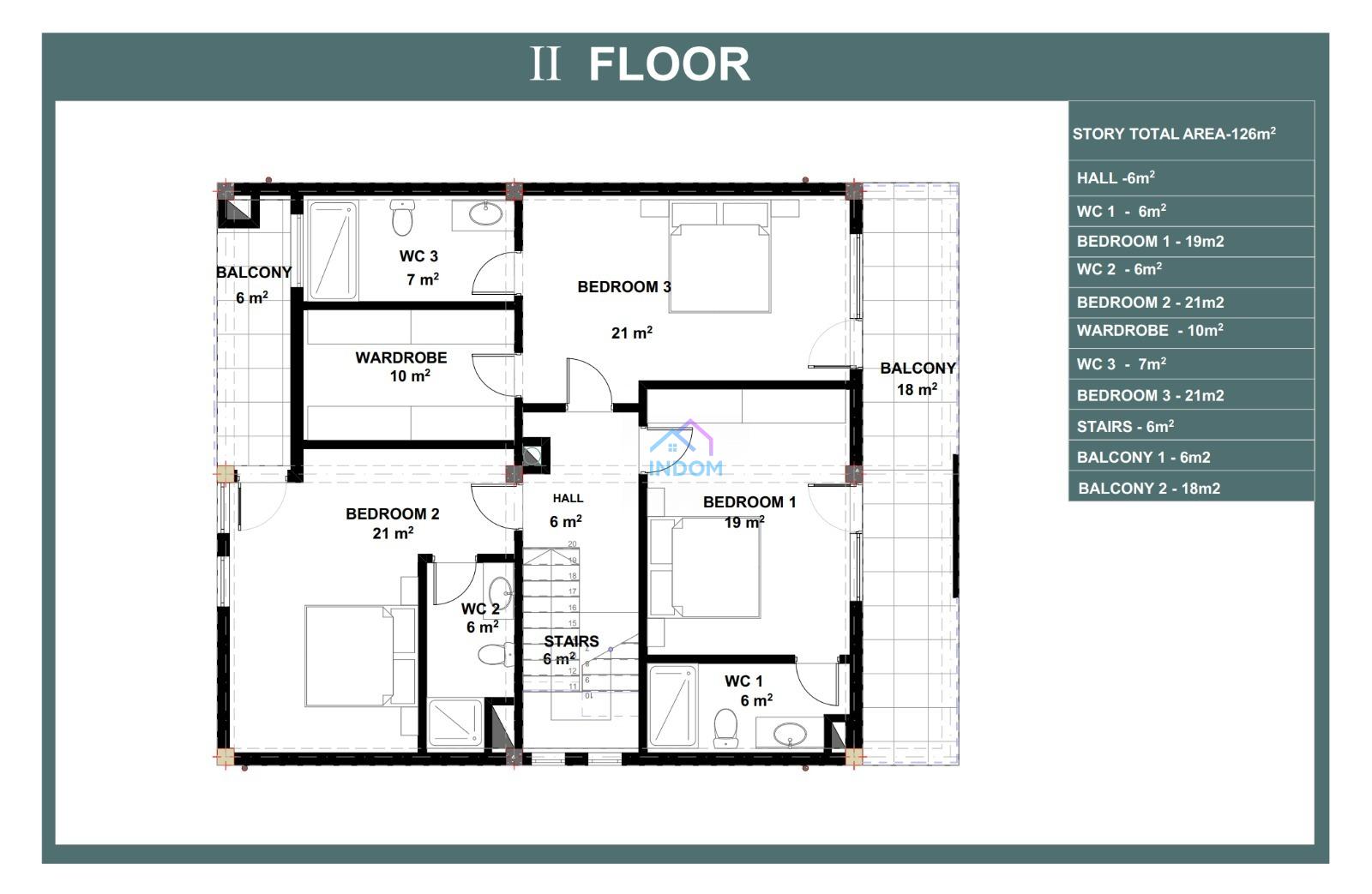Grand Villa во Мцхета , 15 км от Тбилиси - План этажа